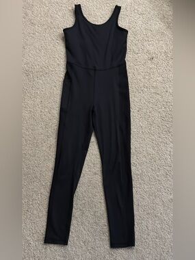 tek gear Black Sleeveless Jumpsuit